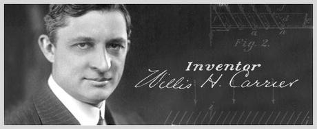 Willis Carrier inventó el aire acondicionado (te debemos mucho amigo)