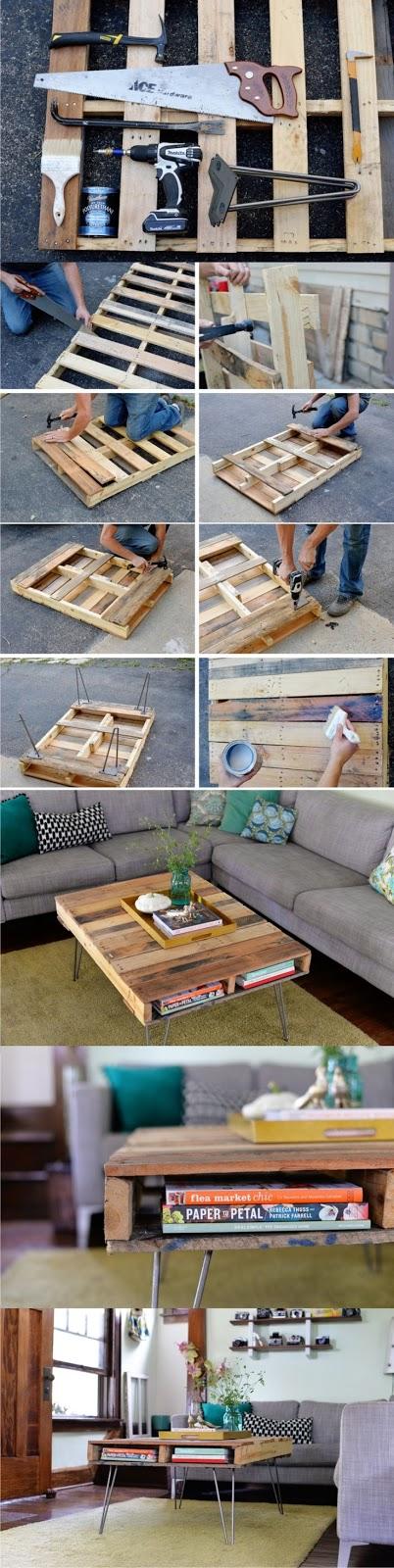 Como hacer una mesa ratona con #Pallets Como hacer una mesa ratona con #Pallets