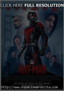 Póster de Ant-Man en español