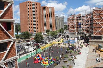 EL RECREO - INAUGURADA PLAZA SANTA ROSA UBICADA EN LA AVENIDA LIBERTADOR