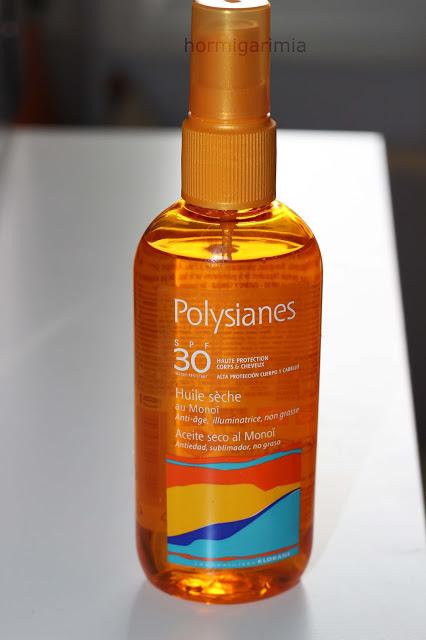 ACEITE SECO AL MONOÏ DE POLYSIANES DE KLORANE. ACEITE SECO AL MONOÏ DE POLYSIANES DE KLORANE.