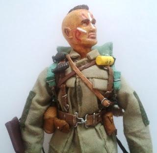 Custom madelman: Dick Dastard Soresse Custom madelman: Dick Dastard Soresse