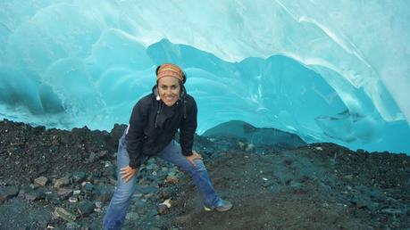Una v.v. por Alaska, en el Glaciar Mendenhall Una v.v. por Alaska, en el Glaciar Mendenhall