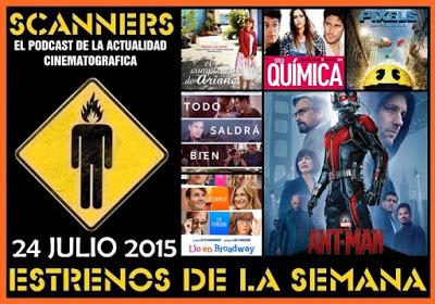 Estrenos de la Semana 24 de Julio de 2015 por el Podcast Scanners Estrenos de la Semana 24 de Julio de 2015 por el Podcast Scanners