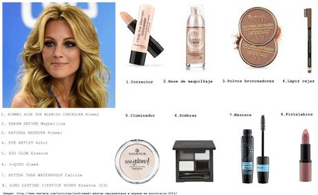 Los maquillajes de Edurne