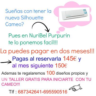 Promoción en NuriBel Purpurin!!!