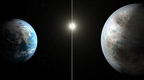 Tierra y Kepler-452b