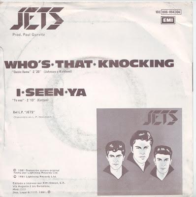 The Jets -Who's That Knocking 7