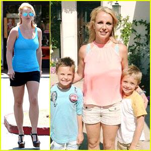 Britney Spears, vacaciones en Hawai con sus hijos
