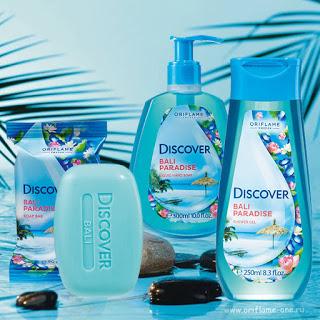 ORIFLAME, gel Discover, Bali Paradise