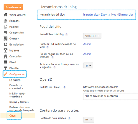 Tutorial Blogger Dummies: Buenas Prácticas Tutorial Blogger Dummies: Buenas Prácticas