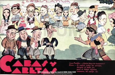 Fototeca. La figura del bastonero en los bailes y verbenas Fototeca. La figura del bastonero en los bailes y verbenas