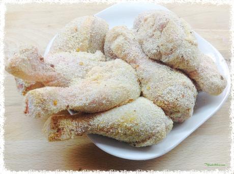 Jamoncitos de pollo frito picantes Jamoncitos de pollo frito picantes