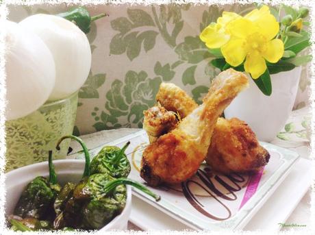 Jamoncitos de pollo frito picantes Jamoncitos de pollo frito picantes