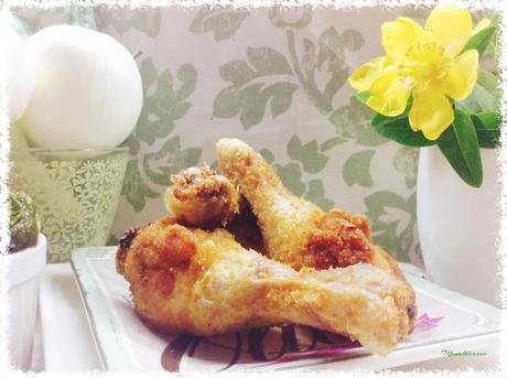 Jamoncitos de pollo frito picantes Jamoncitos de pollo frito picantes