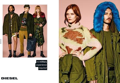 Diesel nos envía un mensaje con su nueva campaña de invierno Diesel nos envía un mensaje con su nueva campaña de invierno