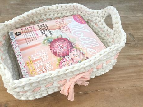 DIY: una cesta de trapillo. DIY: una cesta de trapillo.