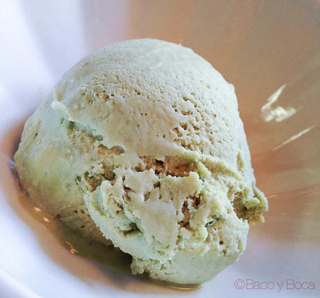 helado de pistacho con sal Davita Italian gastro Market baco y boca