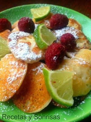 POFFERTJES DE LIMA Y YOGURTH POFFERTJES DE LIMA Y YOGURTH