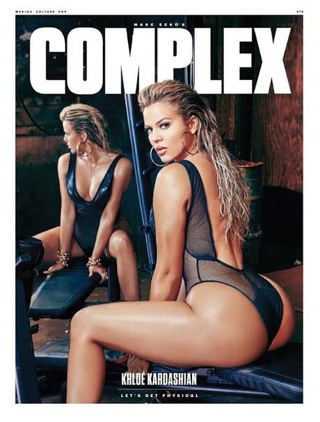 Khloe Kardashian impacta en el gimnasio con la nueva portada de COMPLEX Magazine