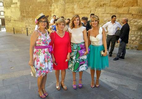 Look Ceremonia: Falda Midi Trucco