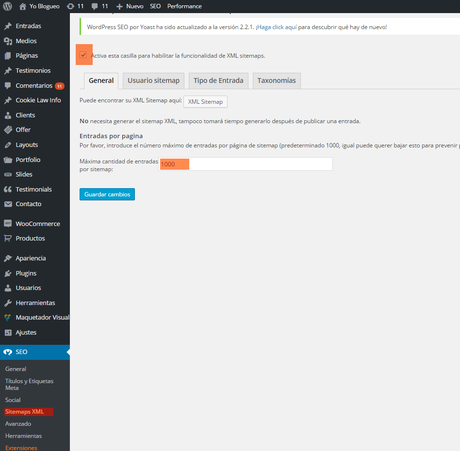 Como hacer sitemap para blogs para wordpress y blogger sitemap en wordpress