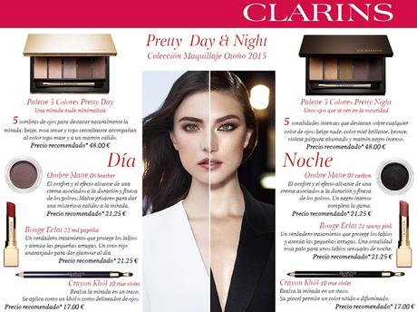 Colección Maquillaje Clarins Otoño 2015: Pretty Day & Night