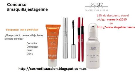 La Ganadora del sorteo de un lote de productos de maquillaje de STAGE LINE PROFESSIONAL