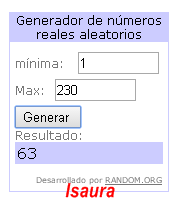 Suertud@s del sorteo 3er aniversario Suertud@s del sorteo 3er aniversario