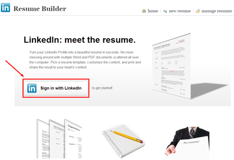 Turn your LinkedIn Profile into a Resume   Resume Builder