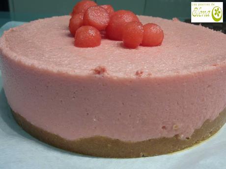 Tarta de sandía Tarta de sandía