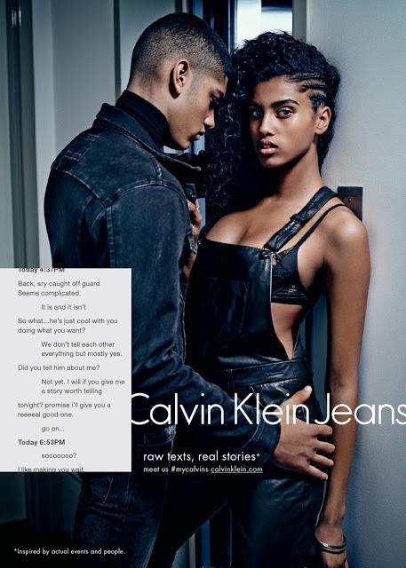 Calvin Klein Jeans se centra en el sexting con su nueva campaña