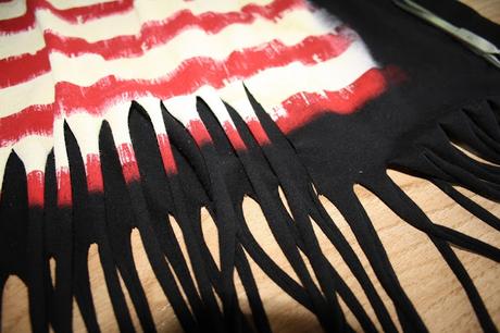 Diy: tuneando una camiseta grande Diy: tuneando una camiseta grande