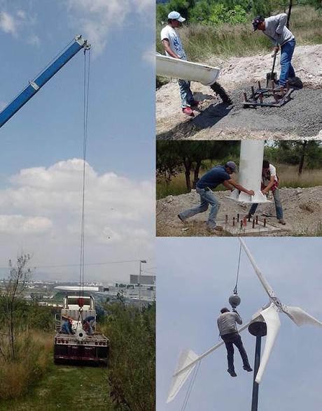Crean generador que produce energía eólica a bajo costo en Mexico Crean generador que produce energía eólica a bajo costo en Mexico