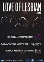 Love of Lebian se van de tour por latinoamérica Love of Lebian se van de tour por latinoamérica