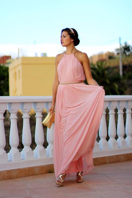 Pleated Pink