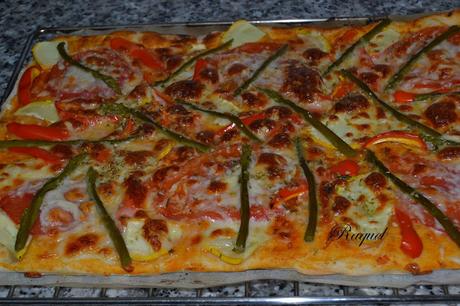 Pizza de Verduras  con Calabaza Peter Pan