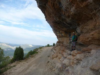 De Cirat a Arañuel por El Plano. De Cirat a Arañuel por El Plano.