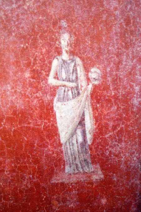 Urania en Ostia Antica Urania mural Ostia