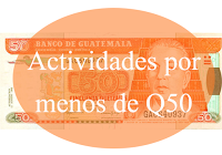 10 actividades en la capital por menos de Q50