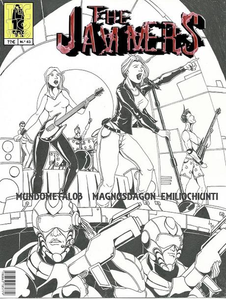 Cubierta del capítulo 43 de The Jammers Cubierta del capítulo 43 de The Jammers