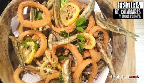 FRITURA DE CALAMARES Y BOQUERONES FRITURA DE CALAMARES Y BOQUERONES