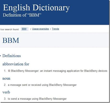 BBM celebra hoy 10 años de mantener comunicada a la gente BBMDictionary