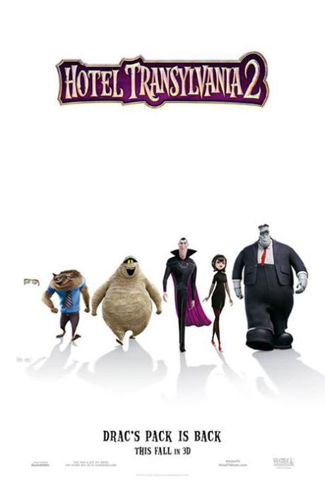 Nuevo afiche y fechas de estreno de Hotel Transylvania 2