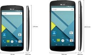 Blu Studio X y Blu Studio X Plus un gama media a precio inmejorable Blu Studio X y Blu Studio X Plus tamaños