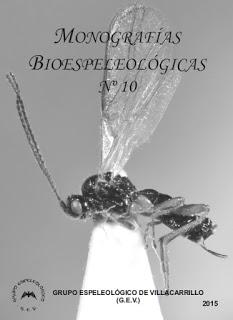 Aparece MONOGRAFÍAS BIOESPELEOLÓGICAS nº 10 Aparece MONOGRAFÍAS BIOESPELEOLÓGICAS nº 10