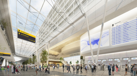 Tecnología civil: Espectacular diseño para el nuevo aeropuerto La Guardia en NY.