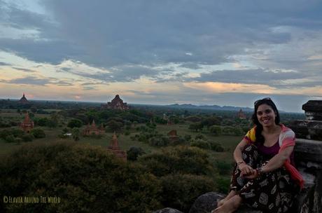 Atardecer en Bagán Atardecer en Bagán