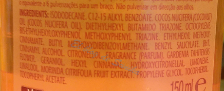 Aceite Seco al Monoï de Polysianes Aceite Seco al Monoï de Polysianes
