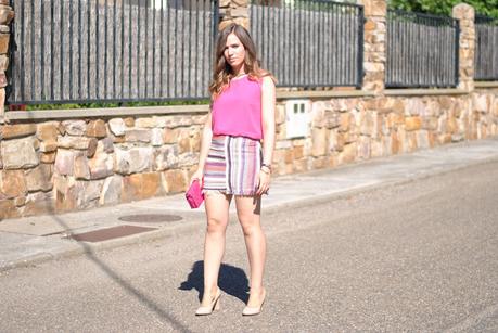 Navajo Pink Skirt